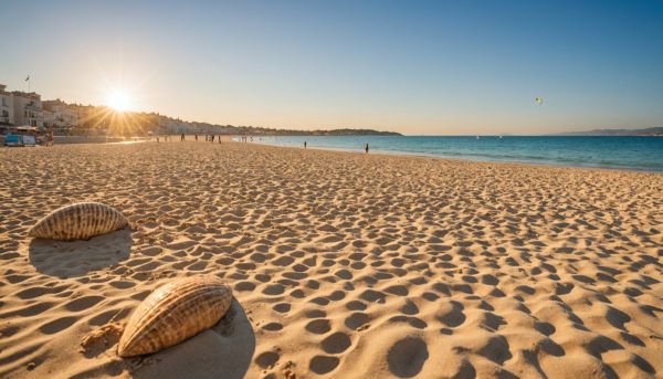 Plage saint cyprien : sable, front de mer et activités avec les cottages de perpignan