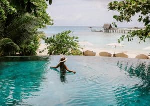 la piscine bord de plage